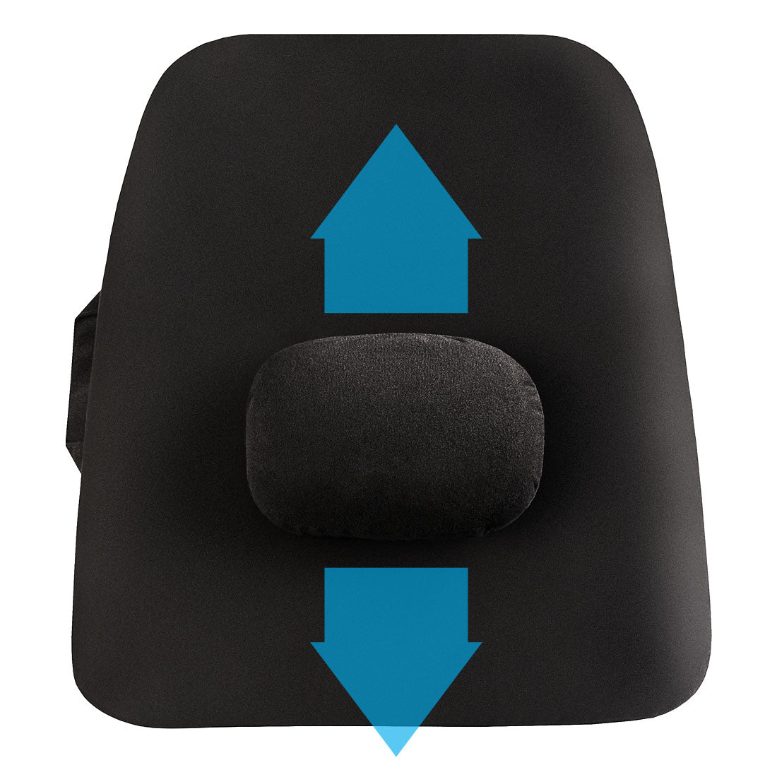 Ergonomic Full Backrest Cushion with Adjustable Lumbar Support for Wheelchair