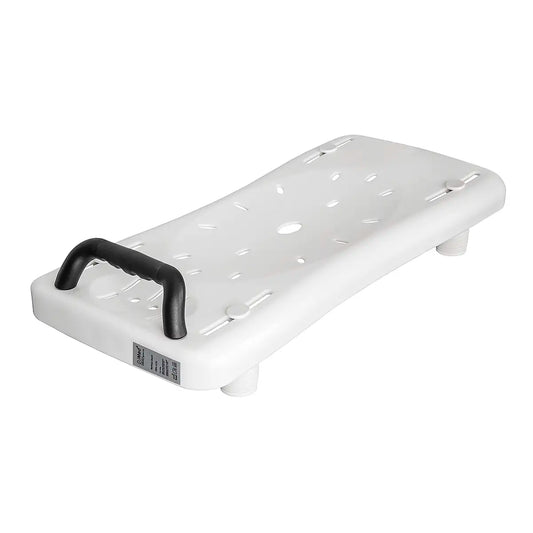 Adjustable Bath Board Bench Seat with Handle - Secure Shower Transfer Bench for Standard Australian Bathtubs