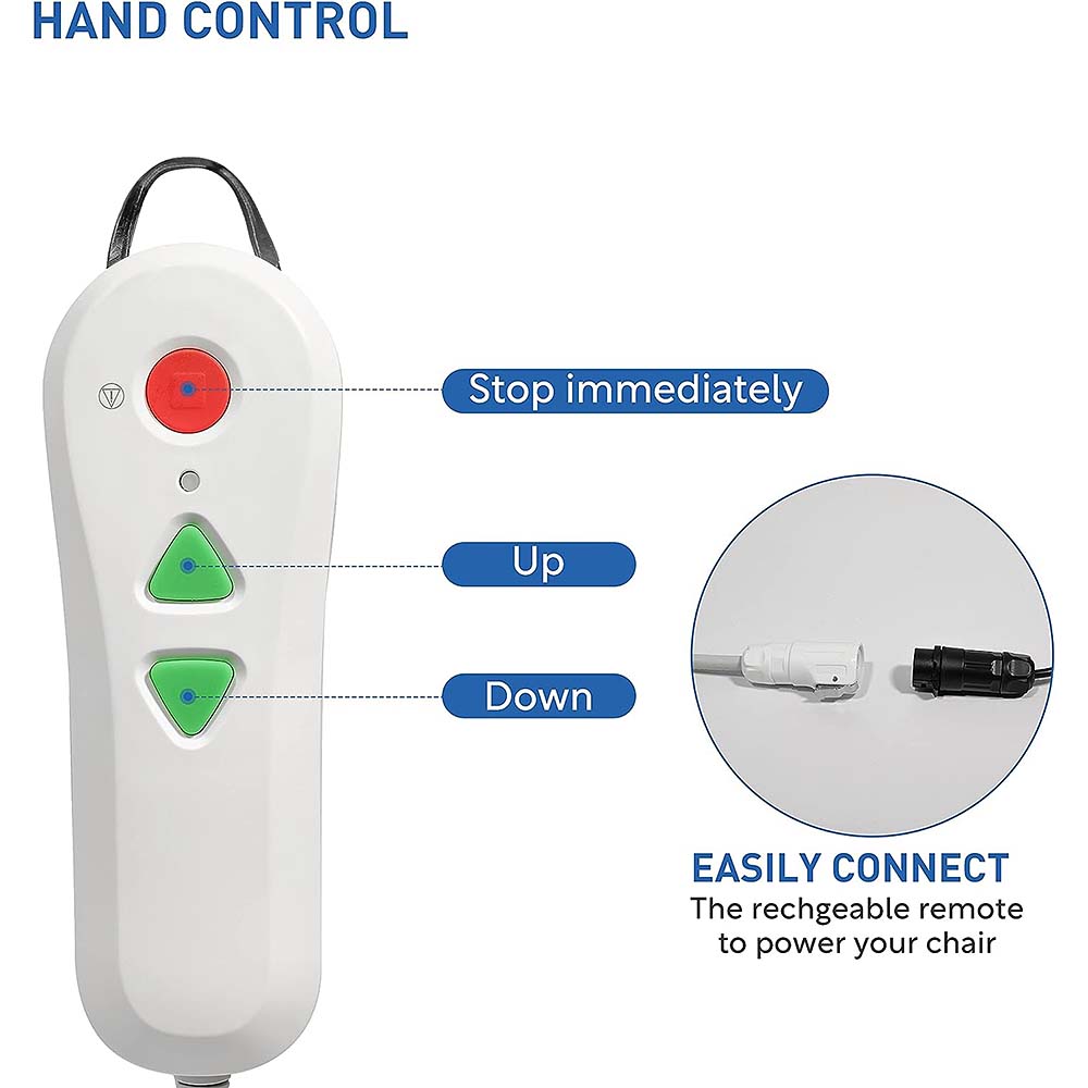 Battery-Powered Bath Lift Chair -  Auto Reclining and Adjustable, Safe and Comfortable for Elderly and Limited Mobility