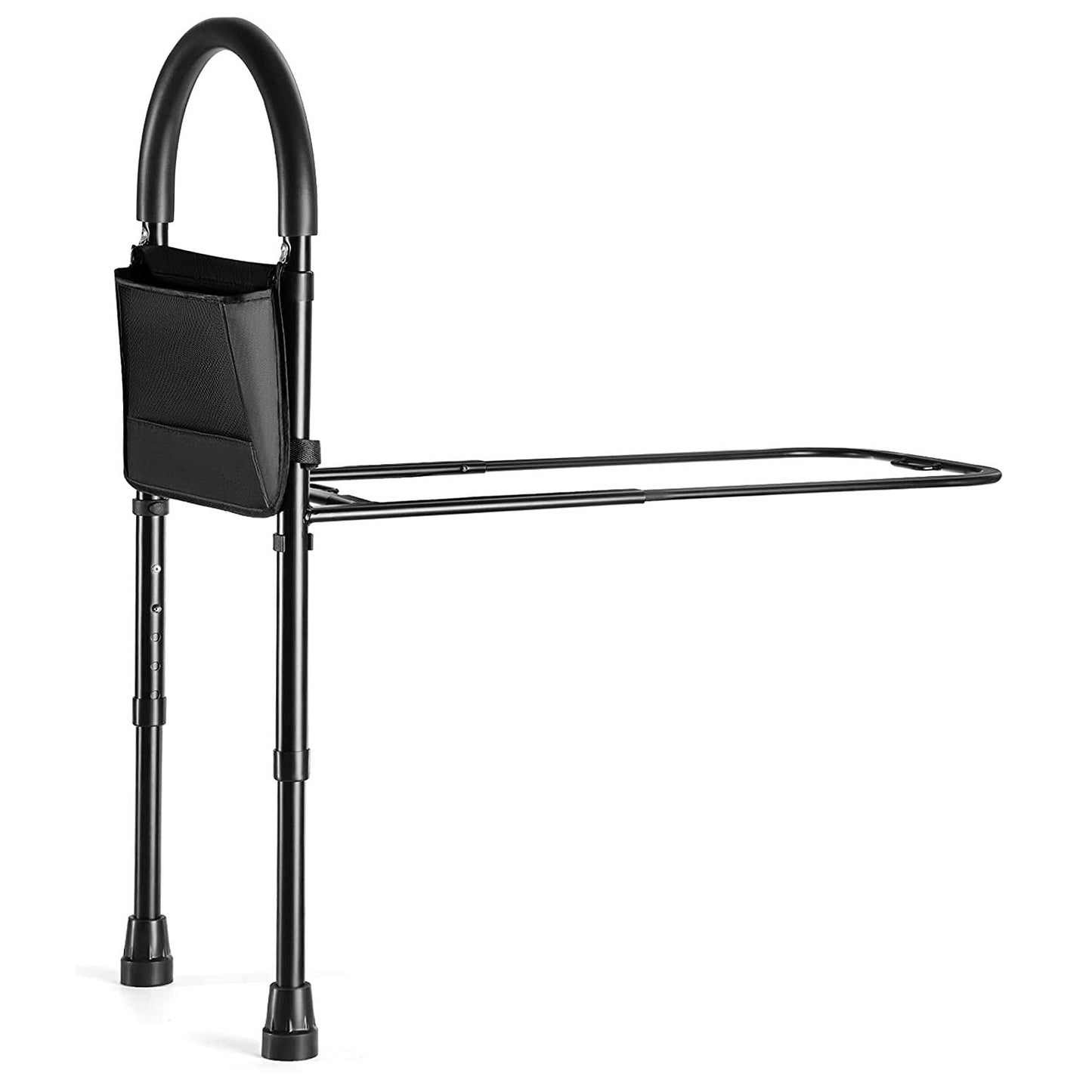 Height Adjustable Bed Rail with Pouch for Added Support | Fits Most Australian Beds