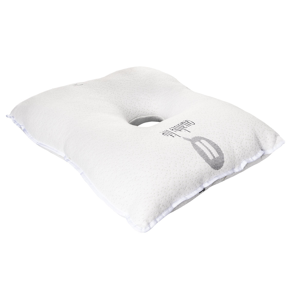 Ear pillow with ear hole — pressure-relief sleep support