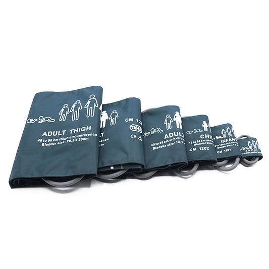 Blood Pressure Cuff with Single Tube - Latex-Free, Durable & Reusable Design