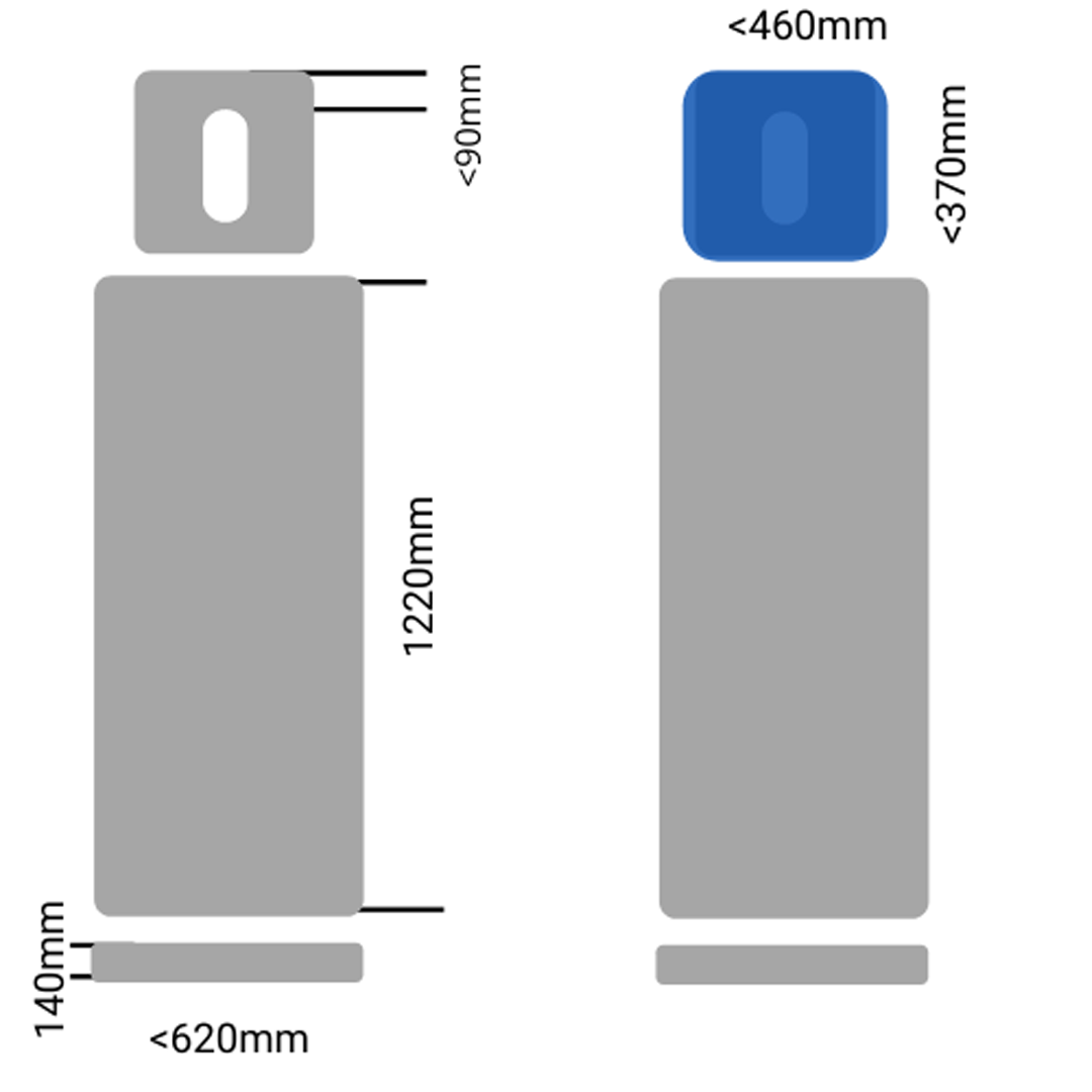 Clinic Armour Treatment Table - Osteo Three Piece