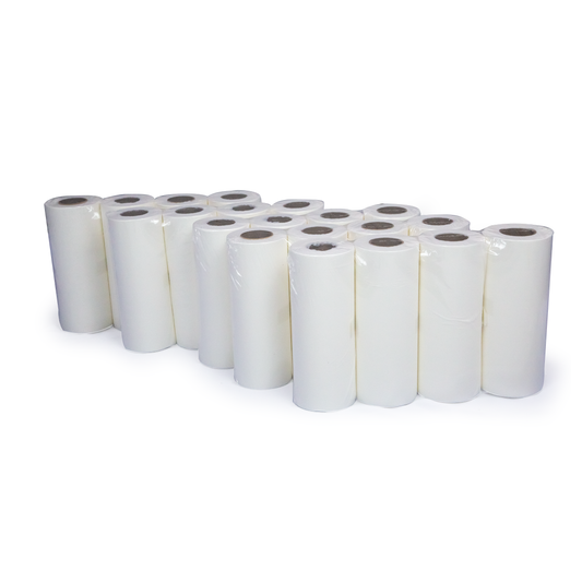 Cello Chiropractic Table Rolls – 20cm x 75m, Box of 20, Soft & Absorbent Disposable Paper, Fits All Treatment Tables