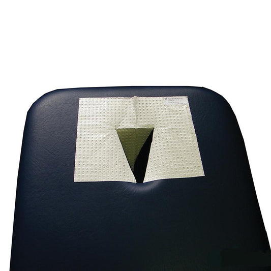 Cello V-Cut Face Cradle Covers – Disposable, Carton of 2000, Hygienic Barrier for Massage & Therapy Tables