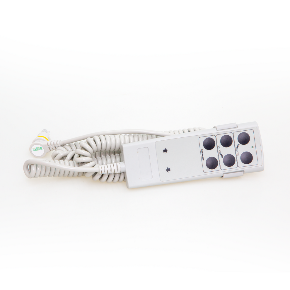 6-Button Handheld Pendant Switch — Heavy-Duty Industrial Controller ...