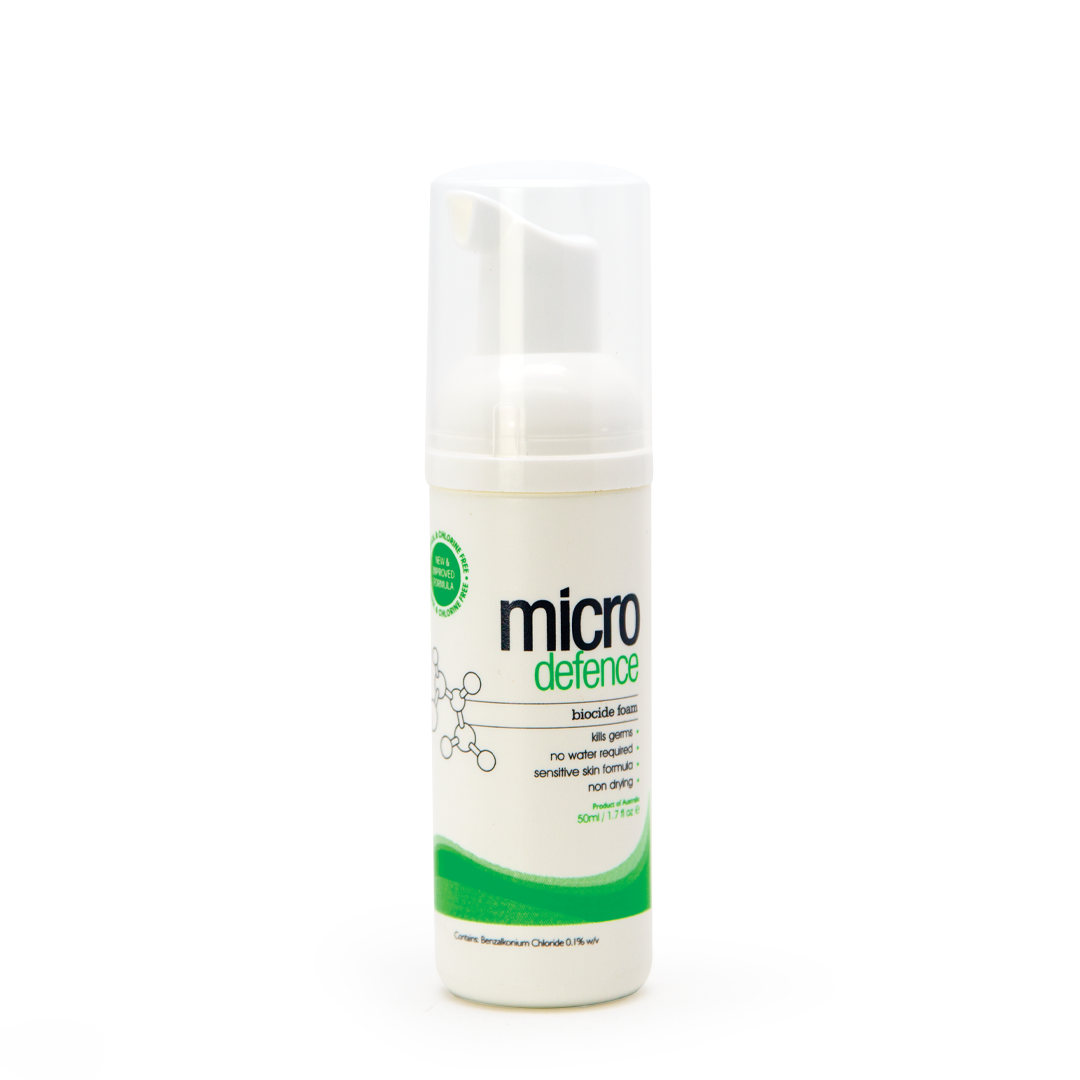 Micro Defence Alcohol-Free Hand Sanitiser Foam - 200ML Kids Friendly Cleanser