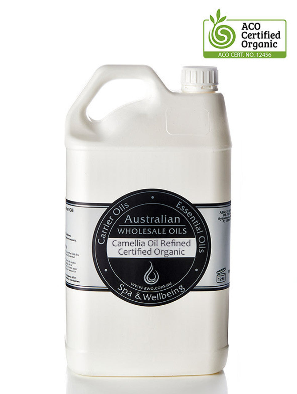 Camellia Oil Refined Certified Organic