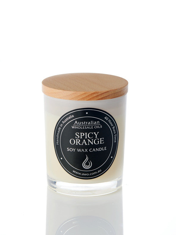 Scented Soy Candles - Spicy Orange