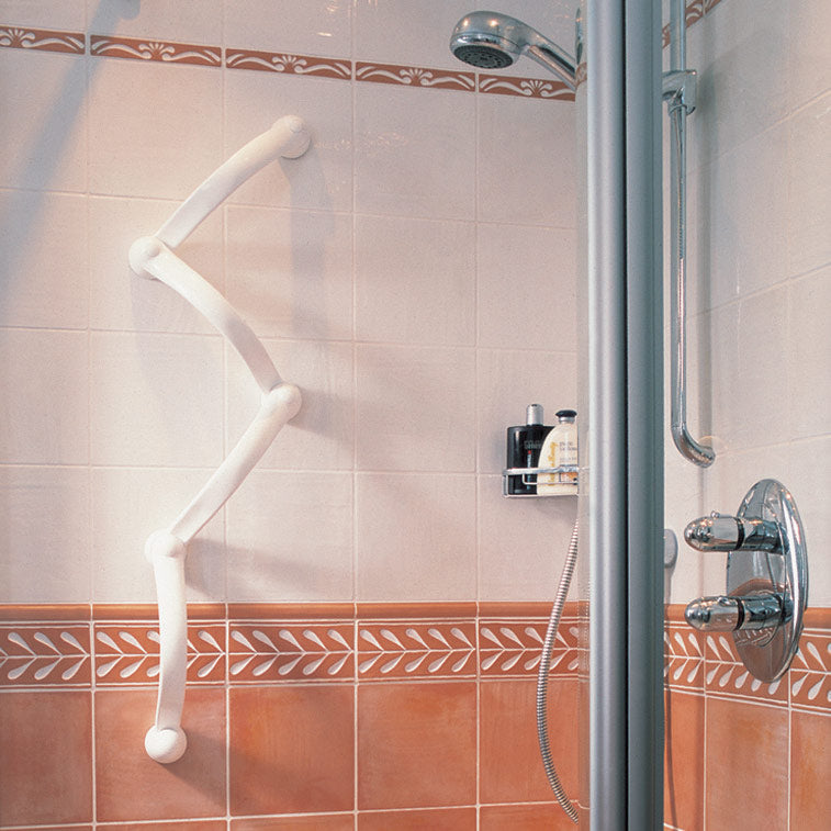 Cascade Modular Safety Grab Rails - Concealed Fittings, Versatile Bathroom Design, Customisable Shapes