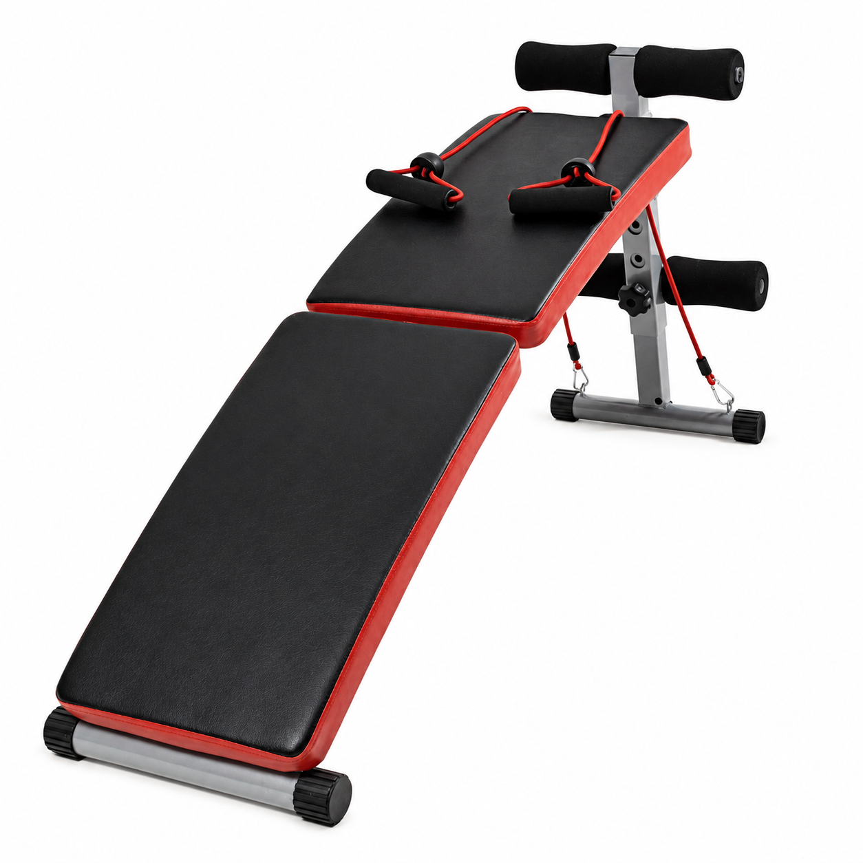 Adjustable Foldable Sit-Up Bench - Abdominal & Core Training Bench