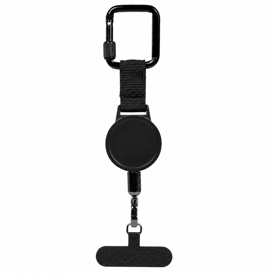 Heavy Duty Retractable Anti-Theft Phone Cable with Stainless Steel Cord Ideal for Construction Outdoor and Travel