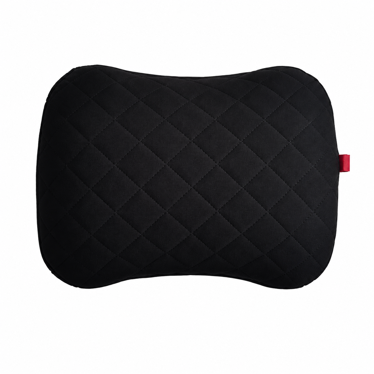 Inflatable Camping Pillow - Lightweight 46x32x12cm Travel Pillow 180g in black