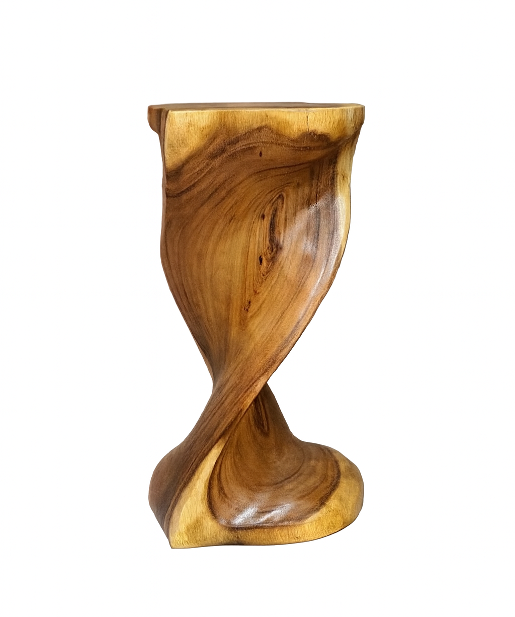 Handmade Hardwood Side Table / Stool / Lamp Table