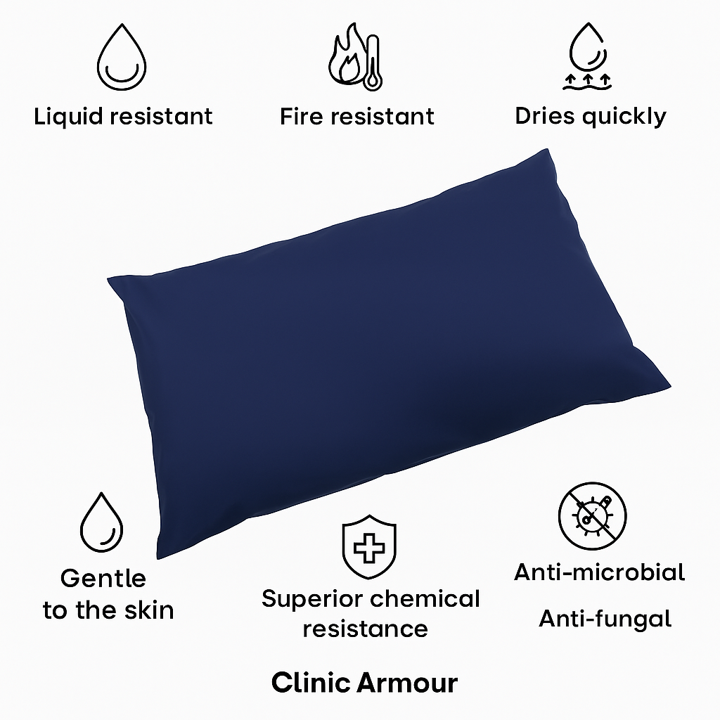 Waterproof Pillow Protector / Pillow Cover for Medical Use - Clinic Armour