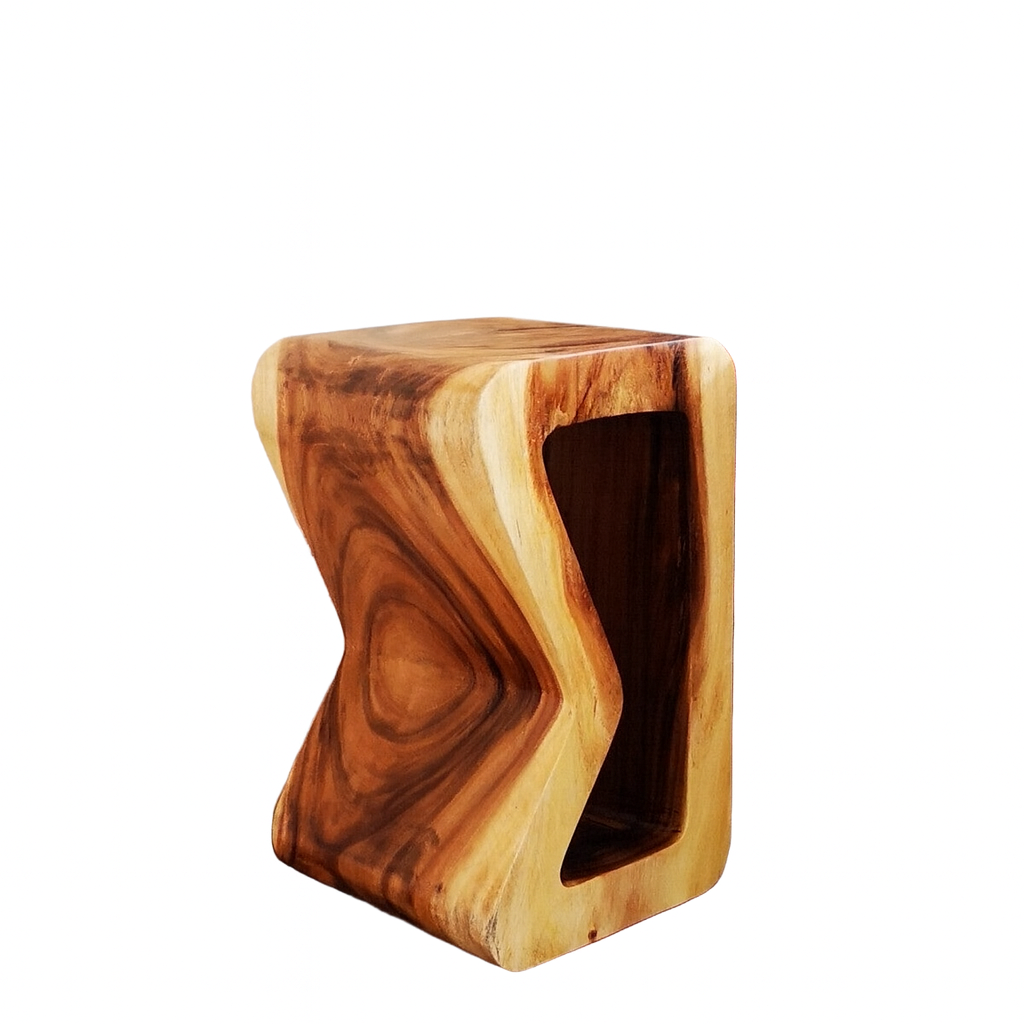 Hardwood Side Table / Bar Stool - HandmadeTimber Accent