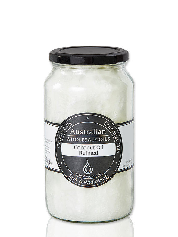 100% Pure Coconut Oil Refined - Carrier Oil