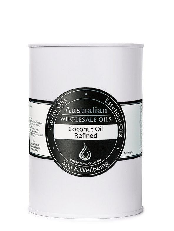 100% Pure Coconut Oil Refined - Carrier Oil