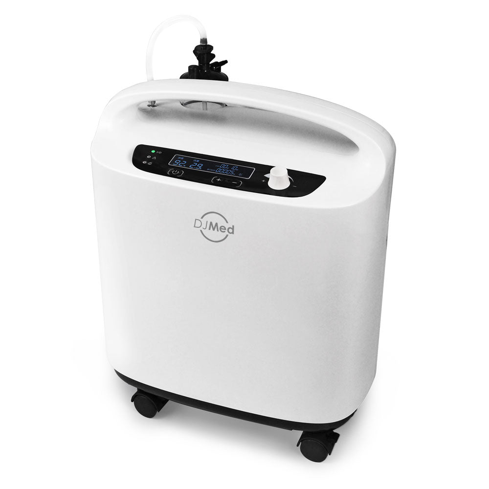 5L Oxygen Concentrator, compact low-noise continuous flow for home use
