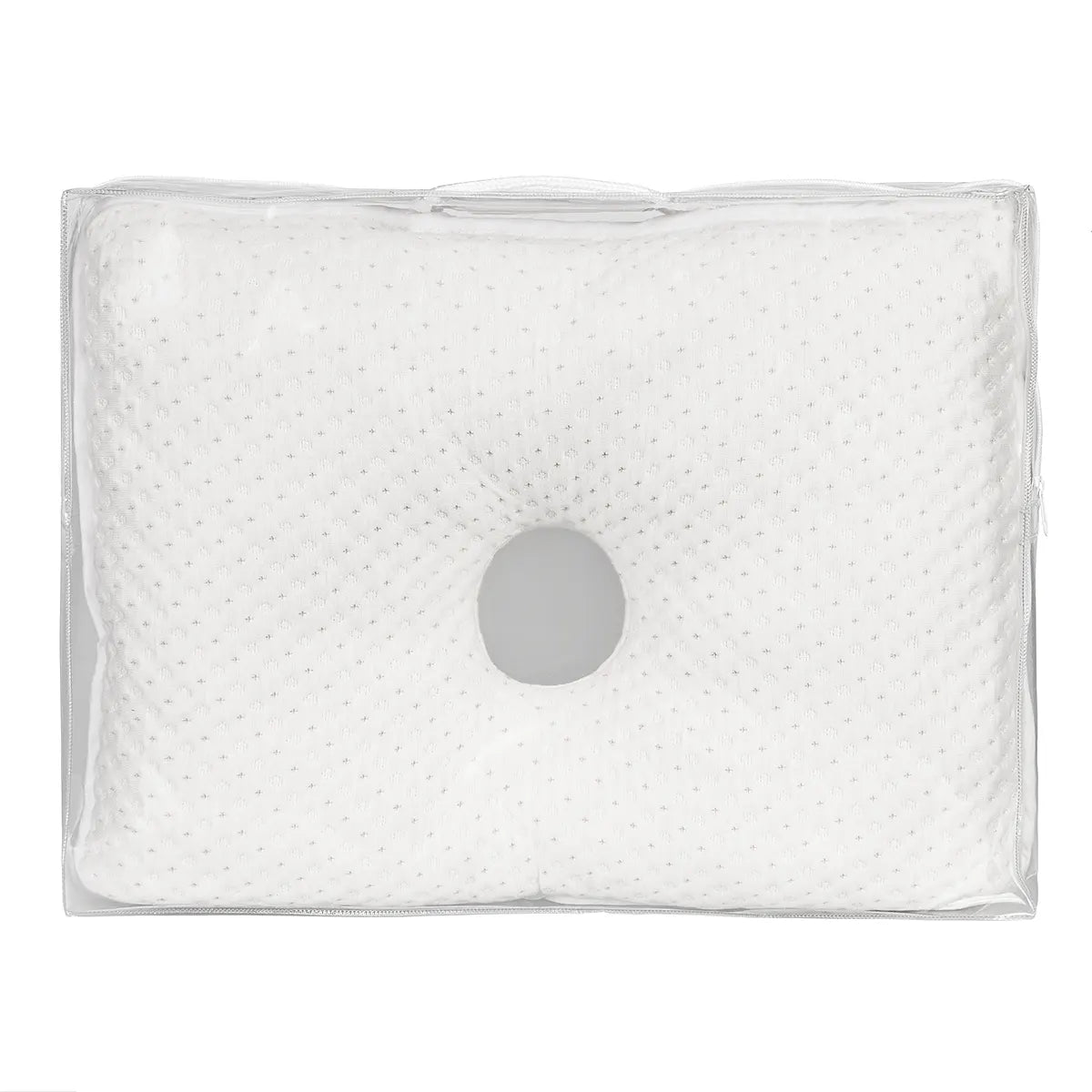 Ear Pillow with Ear Hole — Memory Foam Comfort for Sensitive Ears