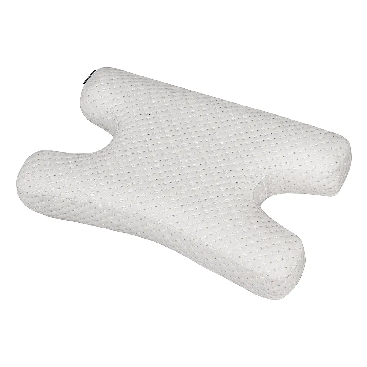 CPAP pillow for side sleepers — keeps mask and hose secure