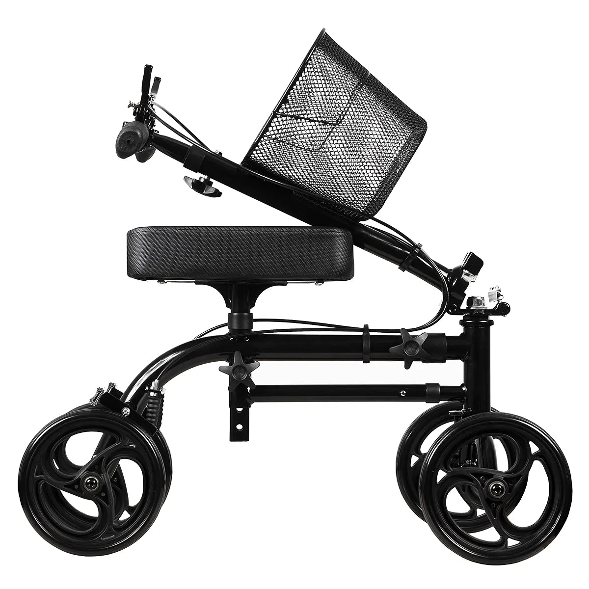 Knee Walker Scooter for Adults & Seniors - Crutch Alternative with Adjustable Height & Easy Maneuverability