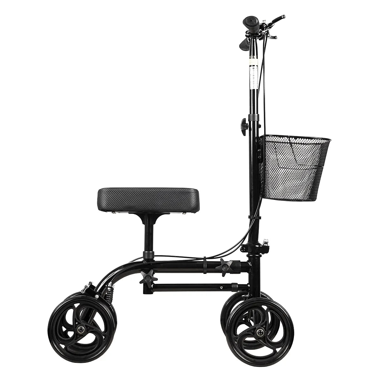 Knee Walker Scooter for Adults & Seniors - Crutch Alternative with Adjustable Height & Easy Maneuverability