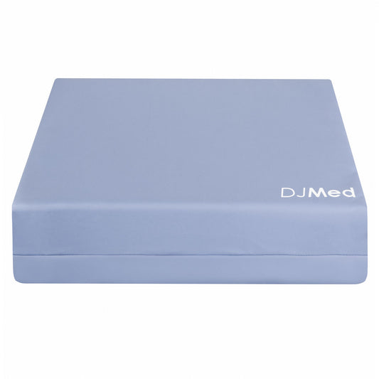 Dual Layer Memory Foam Wheelchair Cushion with Waterproof Cover - Pressure Relief & Comfort for Wheelchairs, Office & Dining Chairs