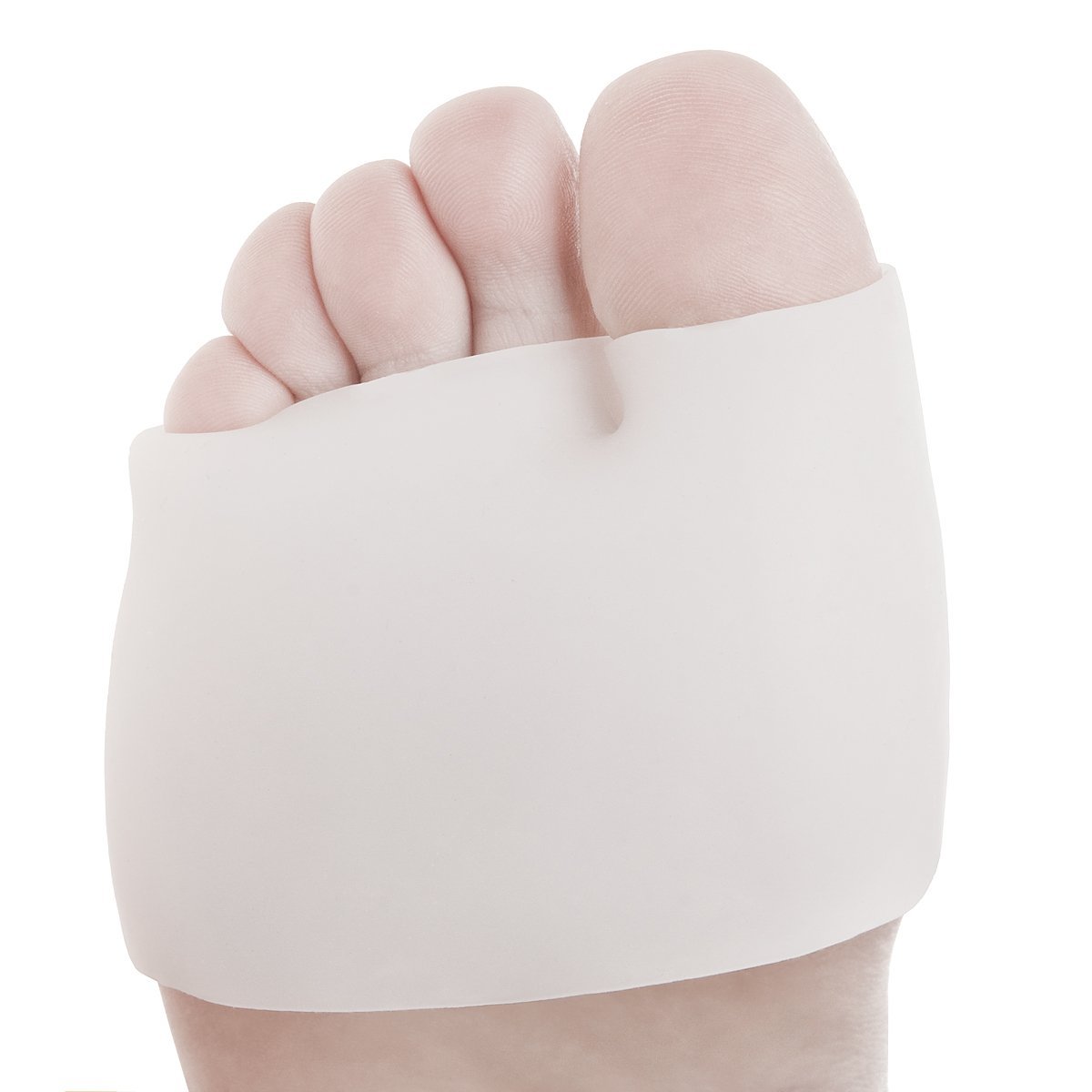 Metatarsal open toe sleeve pads, ventilated gel cushioning