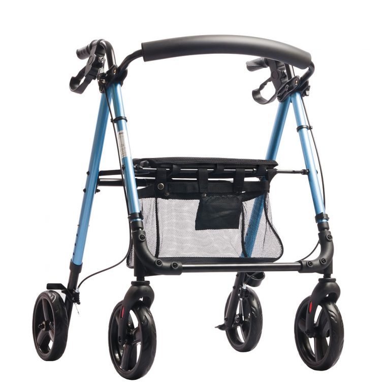 Lightweight Classic Rollator Walker – Portable & Comfortable Mobility Aid