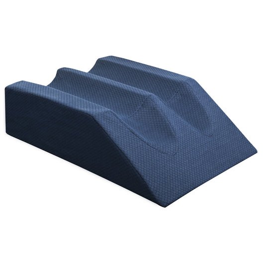 Double Leg Support Wedge for Injury Recovery - Pain Relief & Swelling Reduction Cushion