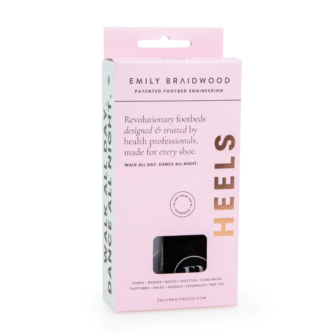 Emily Braidwood Insole / Orthotics - Heel Support and Comfort