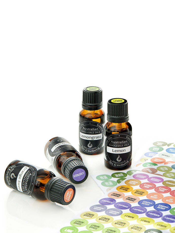 Essential Oil Cap Sticker Pack – Health Wholesale