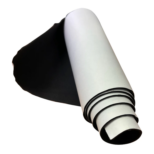 Black Moleskin - Self Adhesive Padding. 30cm x 1m
