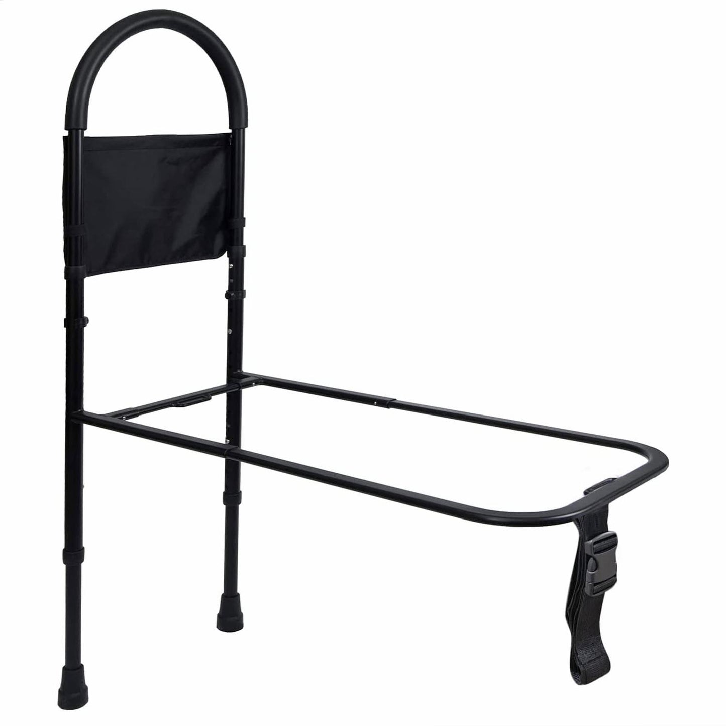 Height Adjustable Bed Rail with Pouch for Added Support | Fits Most Australian Beds