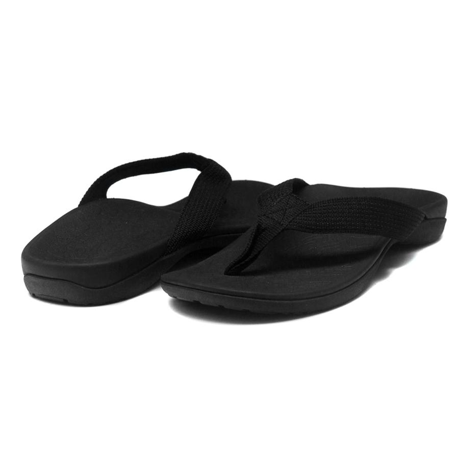 Axign Flip Flops Orthotic Thongs / Slides - Black