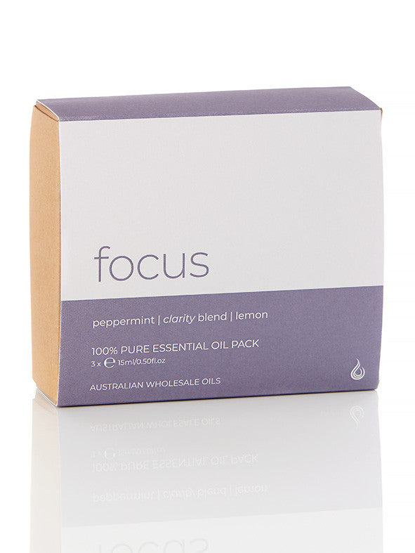 Focus Essential Oil Pack