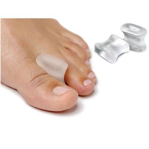 Gel Smart Toe Separators - Pack of 6 - Relieve Bunion Pain and Align Toes