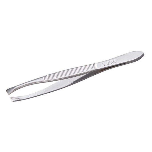 Metal Tweezers Flat 9cm