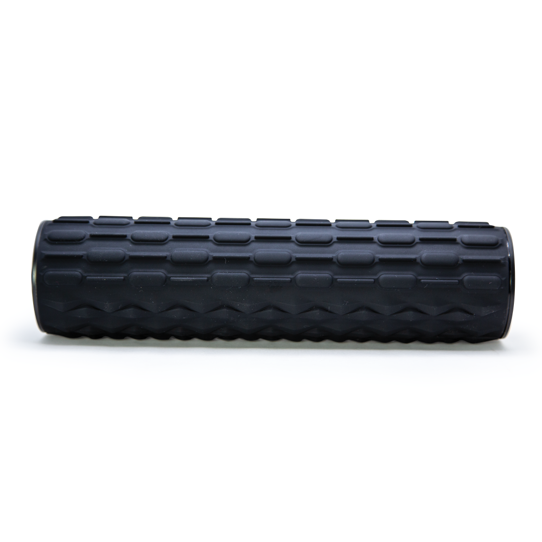 Hi5 Black Vibrating Foam Roller for Gym & Training - 5 Speeds, Rapid Muscle Recovery, Rechargeable