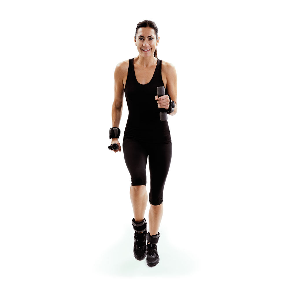 Adjustable Ankle and Wrist Weight Set for Fitness Training