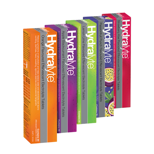 Hydralyte Effervescent Electrolyte Tablets - 20 Pack