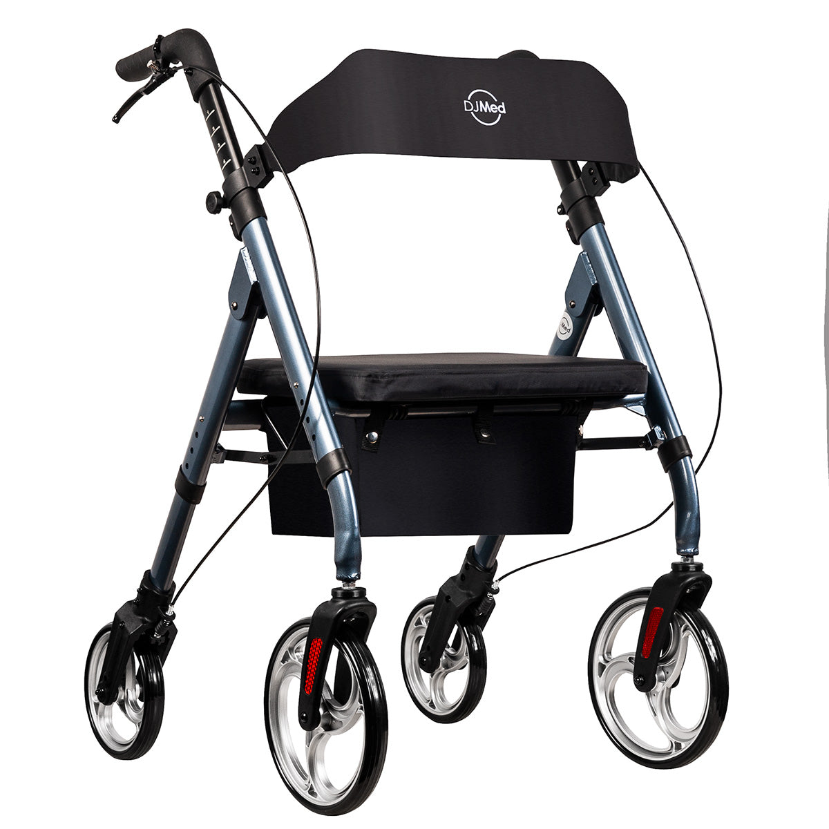 Tall & Strong Heavy-Duty Rollator Walker, Bariatric Mobility Aid
