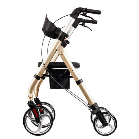 Tall & Strong Heavy-Duty Rollator Walker, Bariatric Mobility Aid