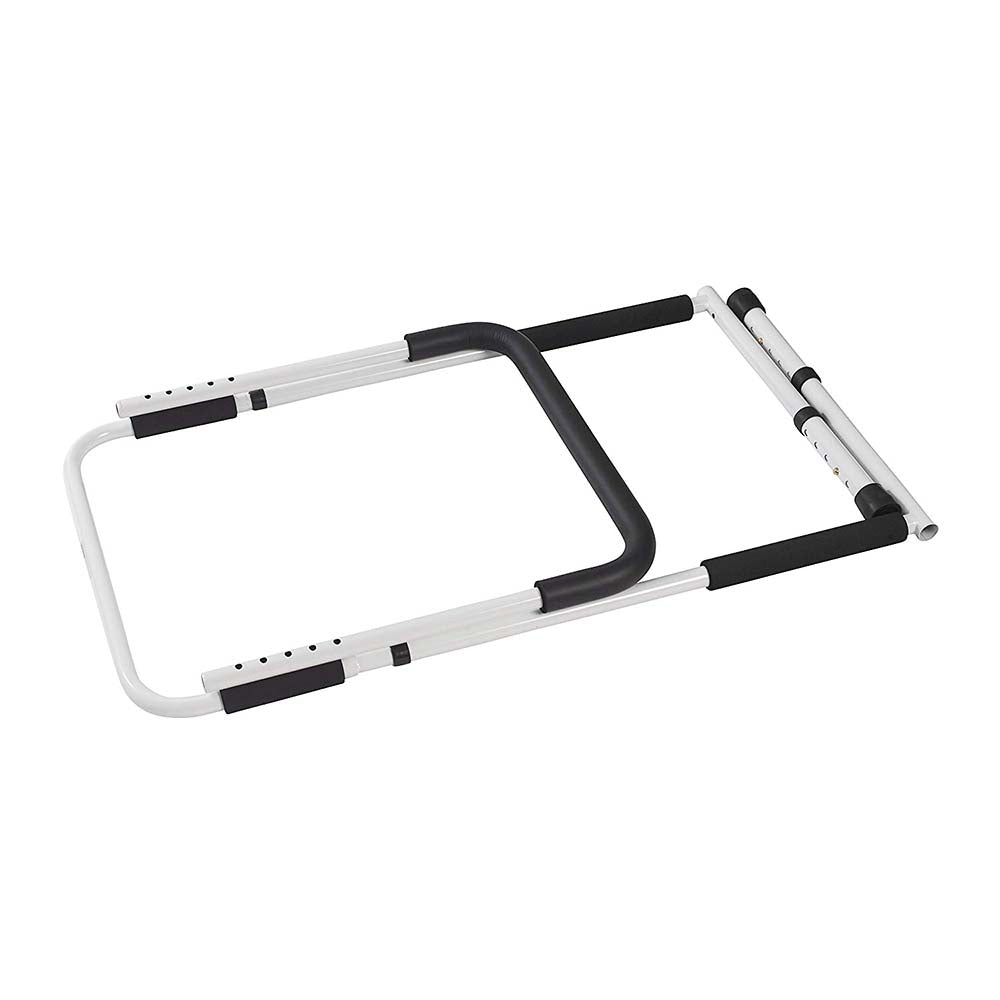 Height Adjustable Bed Rail for Seniors - Secure Bedside Support with Non-Slip Handle