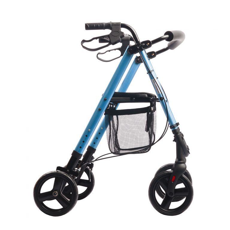 Lightweight Classic Rollator Walker – Portable & Comfortable Mobility Aid