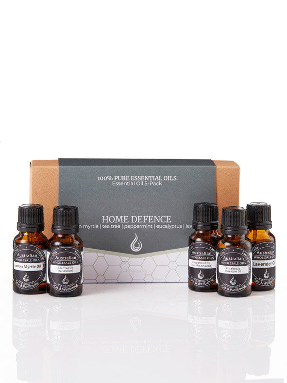 Australian Wholesale Oils Essential Oil Pack - Home Defence