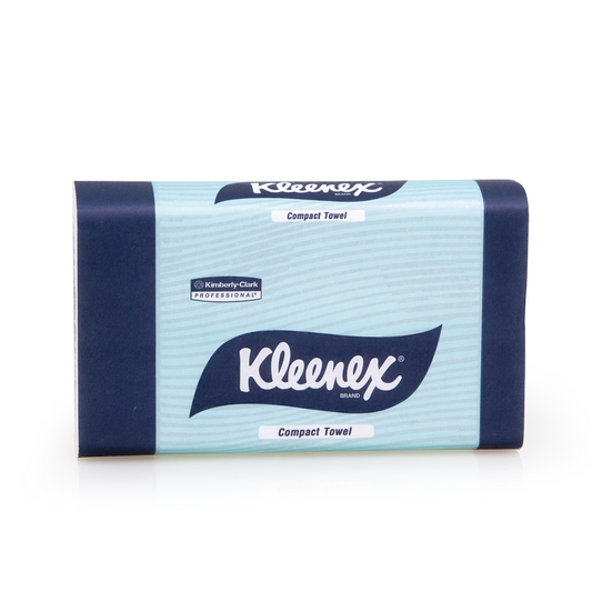 Kimsoft Compact Hand Towels – 29.5cm x 19cm, 24 Packs of 90 Sheets, FSC Certified, Ideal for Clinics & Offices