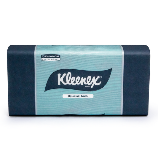 Kleenex Optimum Hand Towels – 30.5cm x 24cm, 20 Packs of 120 Sheets, FSC® Certified, Airflex® Technology, Ideal for Washrooms & Kitchens