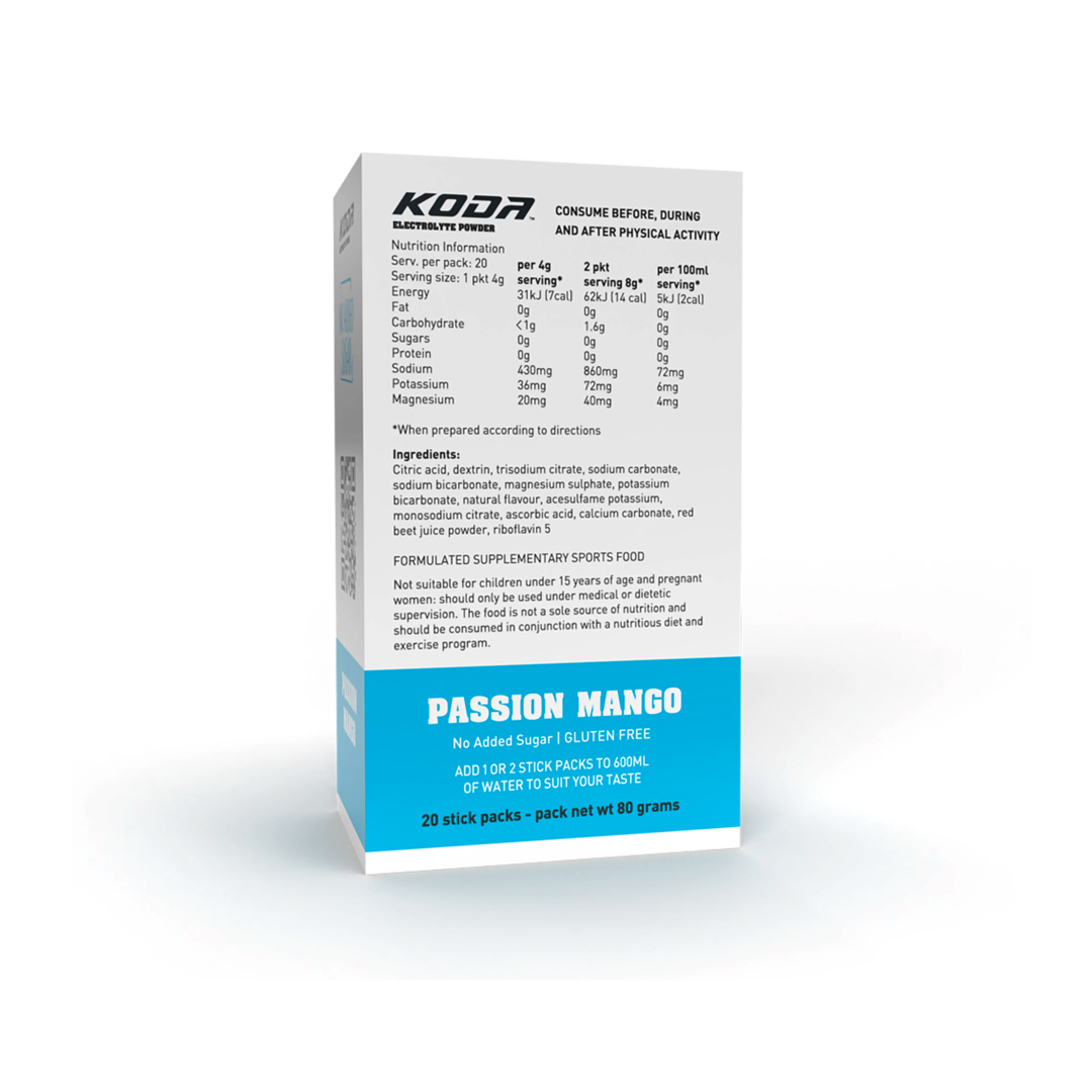 KODA Electrolyte Powder - 20 Pack